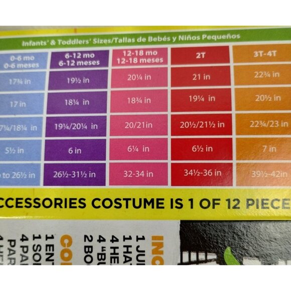 Baby 6 to 12 Months Teenage Mutant Ninja Turtles 12-Piece Halloween Costume Set - Picture 4 of 6